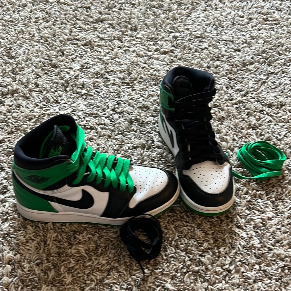 Nike Air Jordan High OG Lucky Green GS 4Y FD1437-031